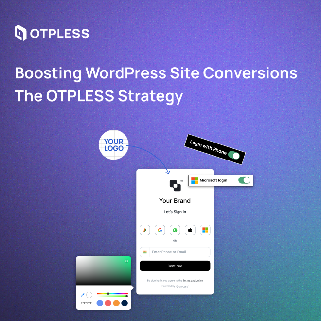 Boosting WordPress Site Conversions The OTPLESS Strategy